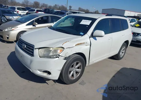 2009 Toyota Highlander z USA, uszkodzony, nr VIN JTEDA41A492003106